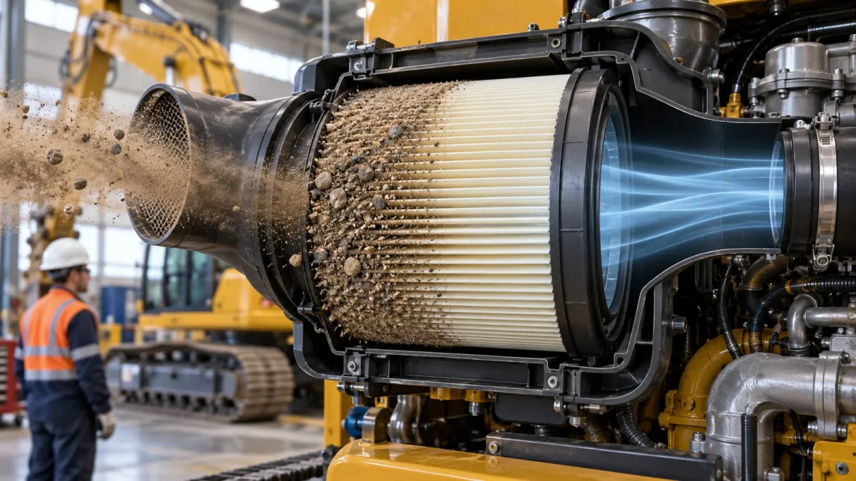 Mengenal Filter Udara Primer Excavator: Fungsi dan Perannya pada Unit